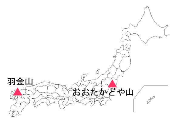 map of haganeyama